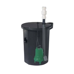 Myers Pump M224A Assembled Sewage Package Basin System