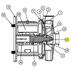 S4410-91C-316L AMPCO Sanitary Pump Repair Part