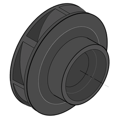 Aftermarket Z18120 B3ZRM Impellerr