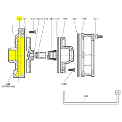 Goulds Pump Part 1K279 ICS CASING