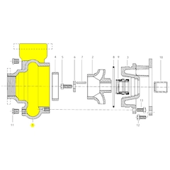Goulds Pump Part 1K306 CASING