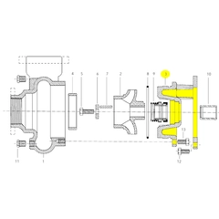 Goulds Pump Part 1K309 MOTOR ADAPTER