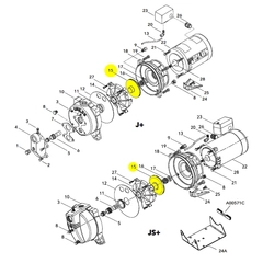 Goulds Pump Part 2K4 IMPELLER-JO5,VS05,JS05