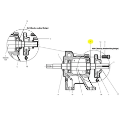 Goulds Pump Part 5K246 RETAINING RING