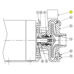 BV8401201 AMPCO Sanitary Pump Repair Part