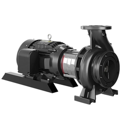 Grundfos Pumps 92559544 NBS Pump with TEFC Motor, Angle View