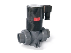 Hayward SV10050STV, 1/2" PVC TU Solenoid Valve w/FPM Seals