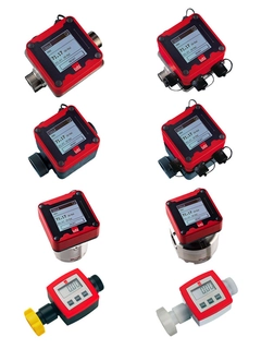 Lutz 0213-042 TR90 PVDF FLOW METER