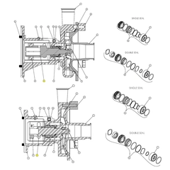 SX20000002 AMPCO Sanitary Pump Repair Part