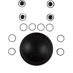 01-9804-54 Wilden Wet End Repair Kit for 0.5" Metal Pumps
