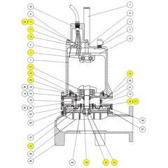 Barnes Pump Repair Part Number 130175