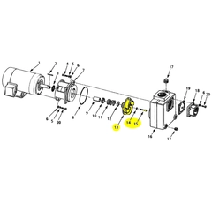 2876-013-90 - AMT Impeller Kit 2879-95 2876-95 Pumps