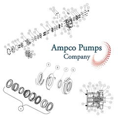 P3GS320000-E Ampco Repair Kit, ZP Series Pump Repair Parts