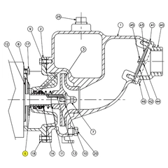 BX8103722 AMPCO Sanitary Pump Repair Part