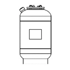 Grundfos 99469755 PACO GFXA HYDRO‐PNEUMATIC EXPANSION TANK