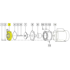 0335-0002-1000 March Pumps Repair Part