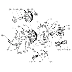 3354-402-90 - AMT Gearbox Assembled 335 Series Pump