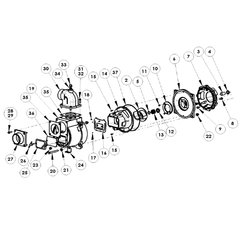 3993-KZ Pump End Kit 3993-Z6