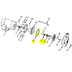 4240-300-93 - AMT Seal Kit Buna N Sil Carb Repair Parts