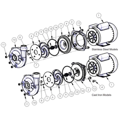 5030-301-90 AMT Pump 502-503 Series Repair Part, O-Ring Kit