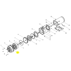 Goulds Pump Part 5K266 O-RING (VITON)
