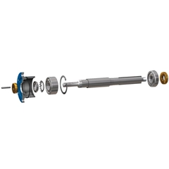 KITSHAFT-96X17-4140-MS Summit Pumps Shaft Kit for 3196