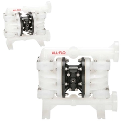 S100-FPK-V5KV-S70 All-Flo Plastic 1" Max-Pass Diaphragm Pump