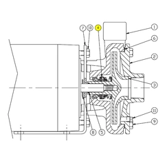 GS8111150-316SS AMPCO Sanitary Pump Repair Part
