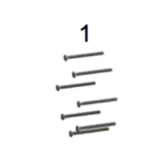 STAINLESS STEEL - SCREW, PM1000 Koolair Pump Repair Parts