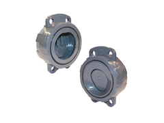 Hayward WCV2400ES, 4" CPVC Wafer Full Pattern Check Valve w/SS spring; EPDM o-ring