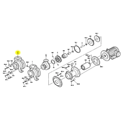 MDM0701 Iwaki America Pump Part MDM Casing Unit & Liner