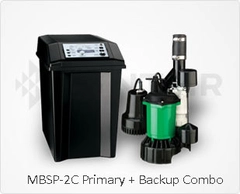 Myers Pumps MBSP-2C Battery Back Up Sump Pump System