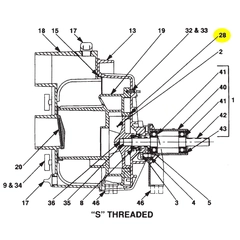 12-160 - AMT O-Ring EPDM 2S5P & 3S5P Pumps