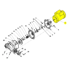 1626-M29-00 - AMT Pump Motor Inline Circulator