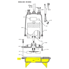Goulds Pump Part 1K171 CASING-3885L