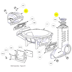 2124-000-00 - AMT Fill Cap 3" Pump Well Assembly
