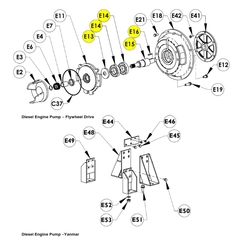 5587-140-90 - AMT Stub Shaft Kit Parts