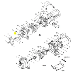 Goulds Pump Part 5K108 GASK.SW.ADAPTER BX3-J,GH