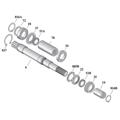 B73053 Berkeley Shaft Kit Replacement