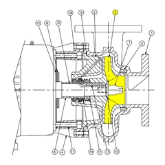 BI8303681 AMPCO Sanitary Pump Repair Part