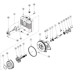 Barnes Pump Repair Part Number 017712