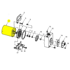 1626-026-00 - AMT Pump Motor 2767-95 2766-95 2767-98 2766-98