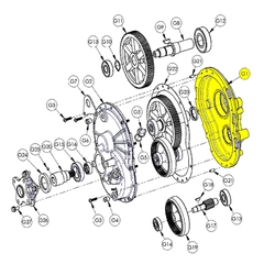 AMT Pumps 3370-090-01 Output Gearbox Half, Pump Repair Part