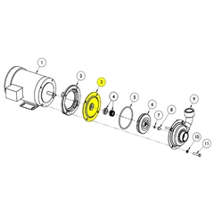 5470-020-00 - AMT Casing Cover Pump Part