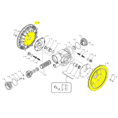 717392 Yamada AIR CHAMBER G50 Diaphragm Pump Repair Part