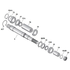 B73052 Berkeley Shaft Kit Replacement