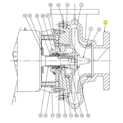 BV8402021 AMPCO Sanitary Pump Repair Part