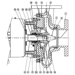 GS8108170-316SS AMPCO Sanitary Pump Repair Part