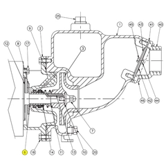 SX8103721 AMPCO Sanitary Pump Repair Part