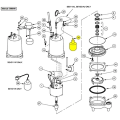 Barnes 090269, Mechanical Level Control - Wide Angle, Pipe Mounted, High Temperature (200º)